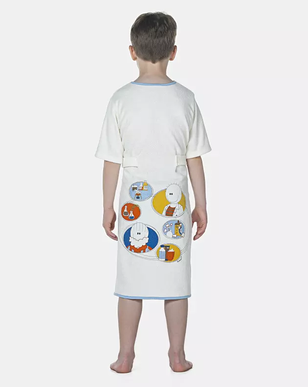 Roupão Masculino Kids Manga Curta Atoalhado