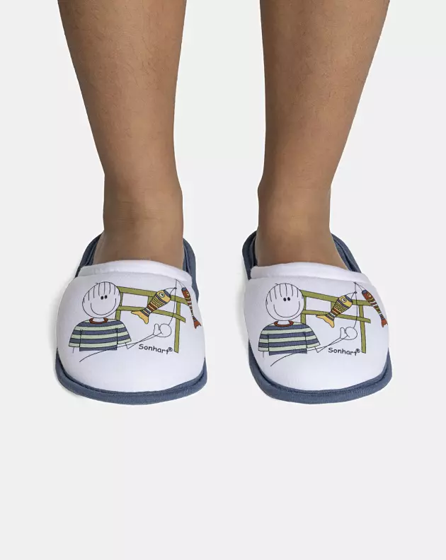 Pantufa Masculina Kids Fechada