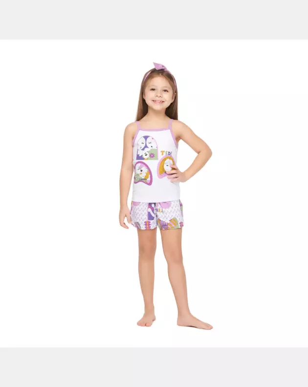 Pijama alça e short