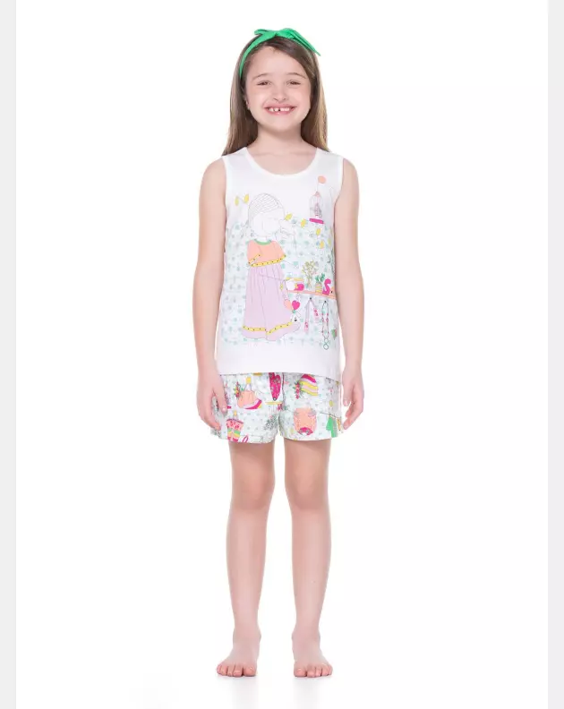Pijama regata e short     