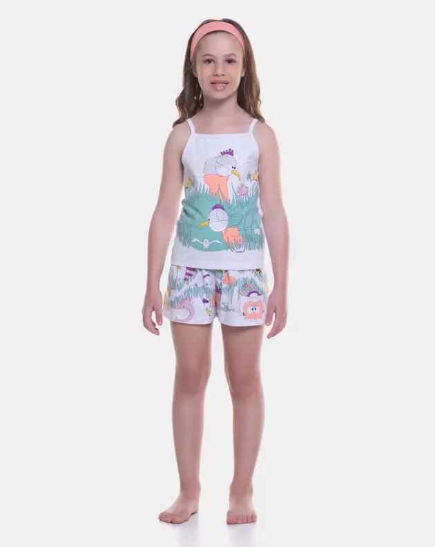 Pijama alça e short
