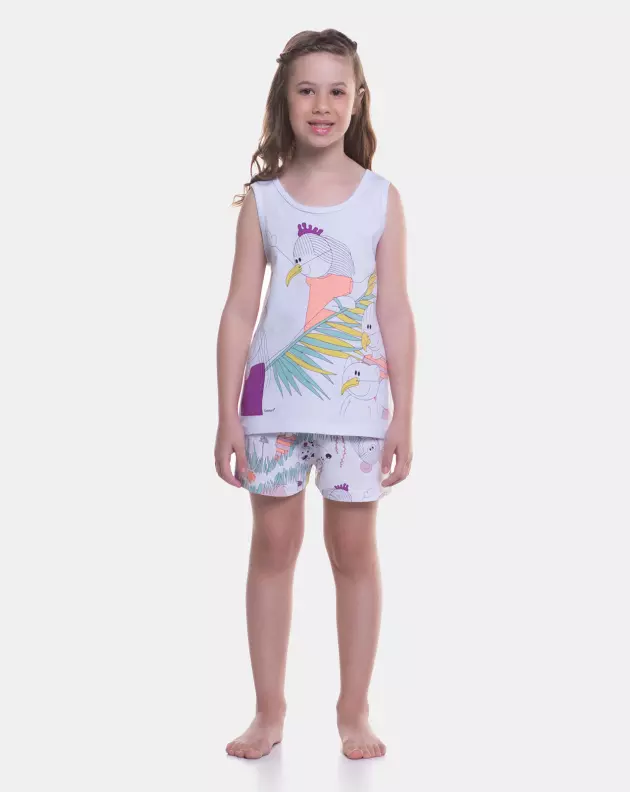 Pijama regata e short