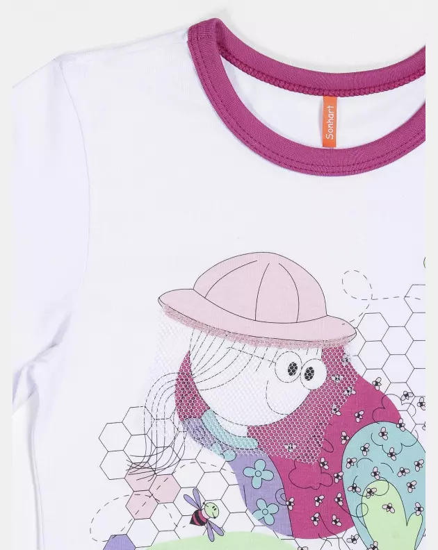 Pijama manga longa e calça