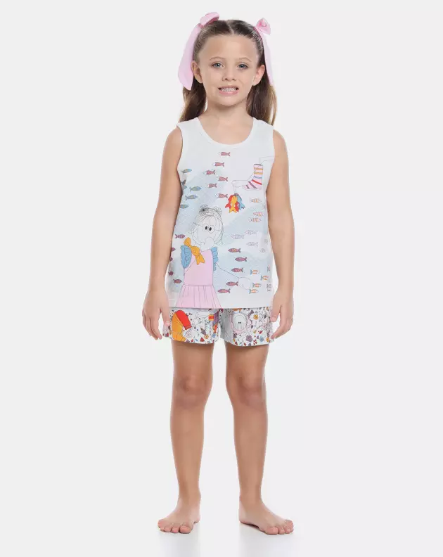 Pijama regata e short
