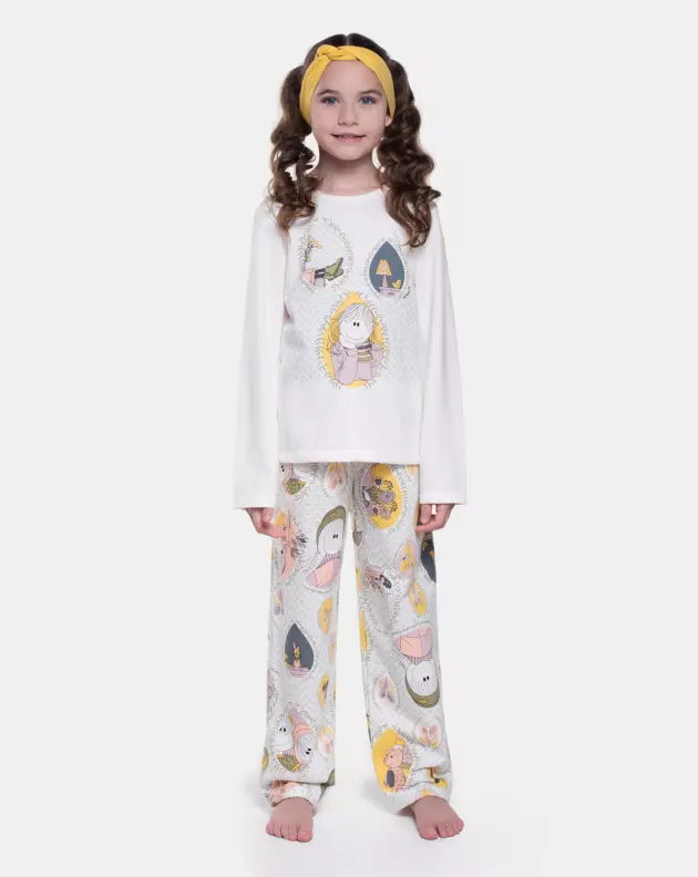 Pijama Manga Longa e Calça