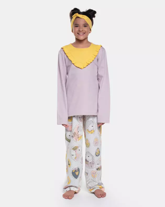 Homewear Manga Longa e Calça