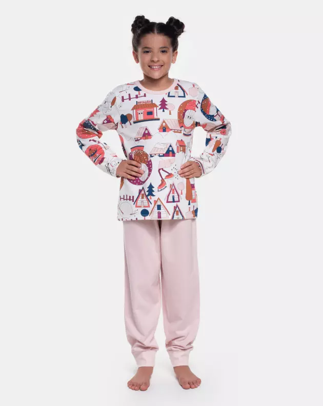Pijama Manga Longa e Calça
