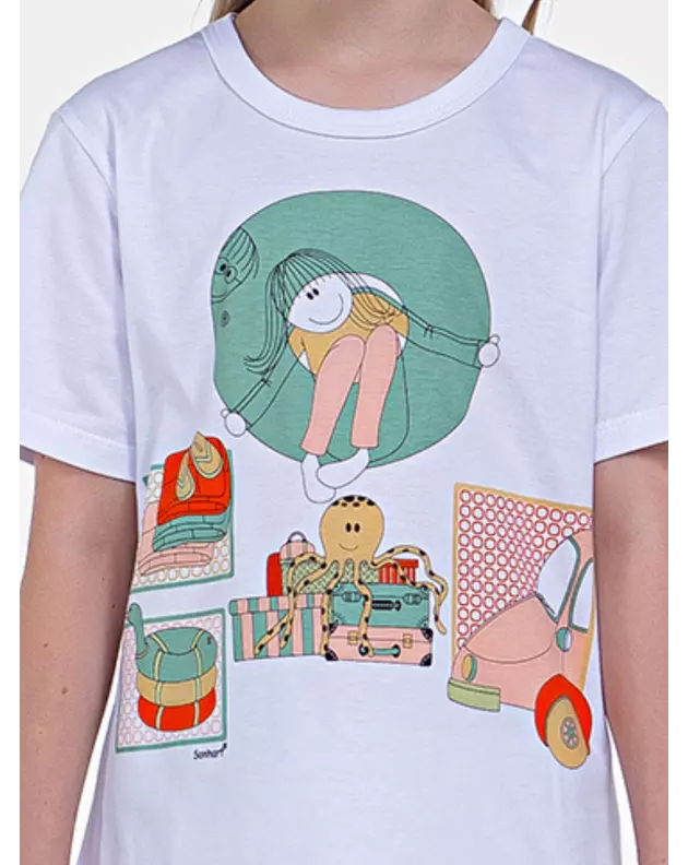 Pijama Manga Curta e Short