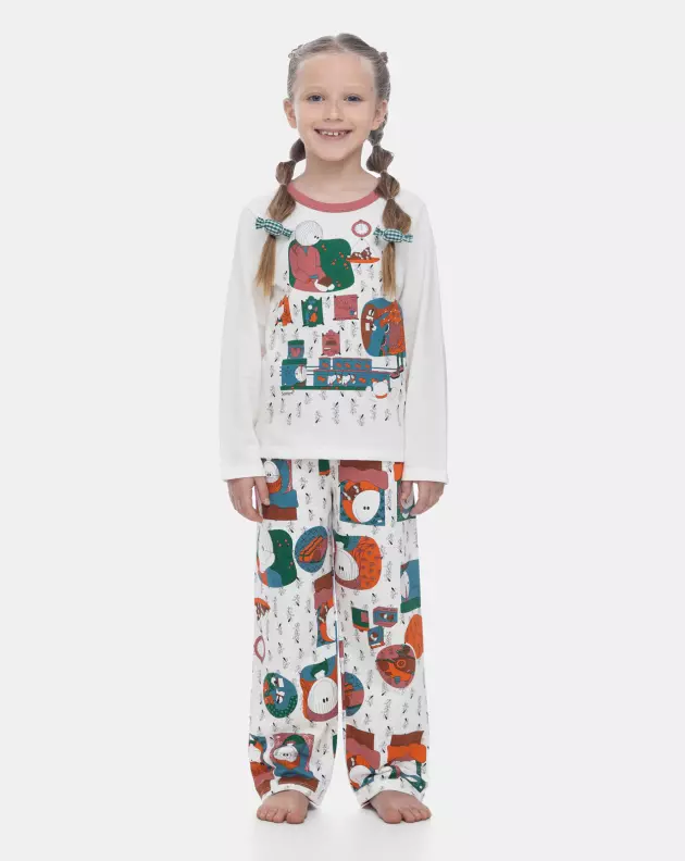 Pijama Manga Longa e Calça