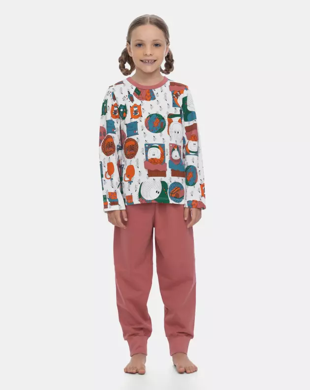 Pijama Manga Longa e Calça