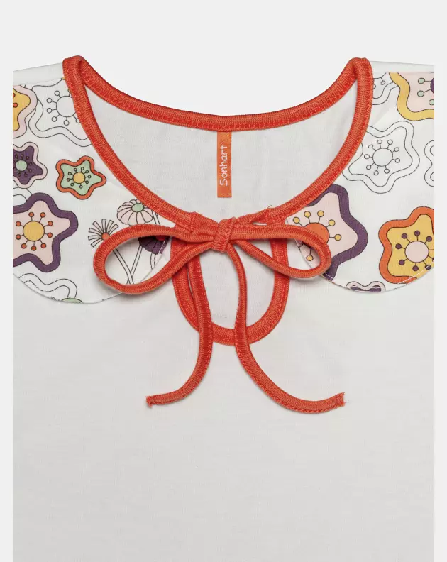 Pijama Feminino Kids Manga Curta e Short