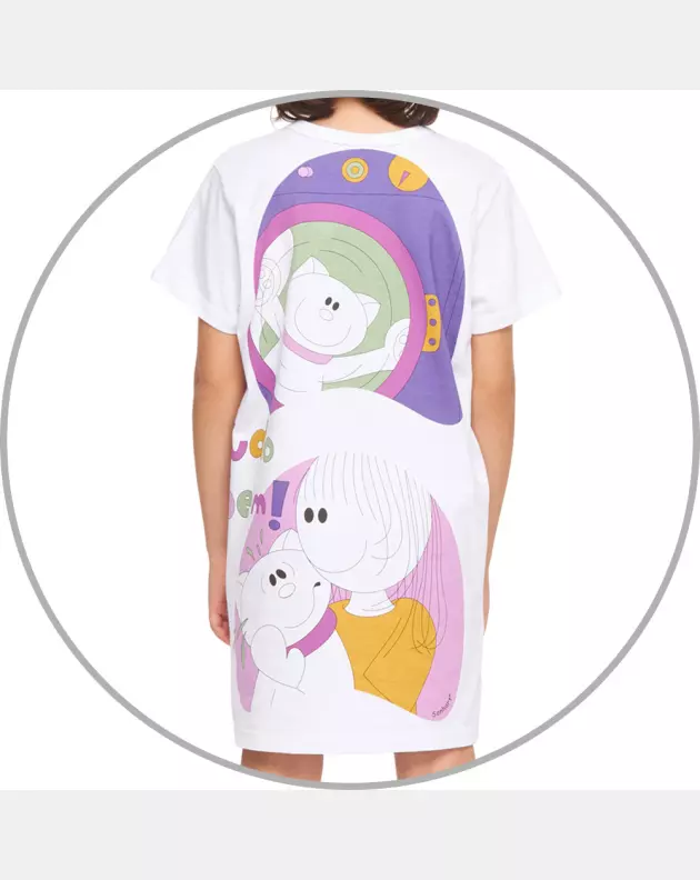 Camisão manga curta       