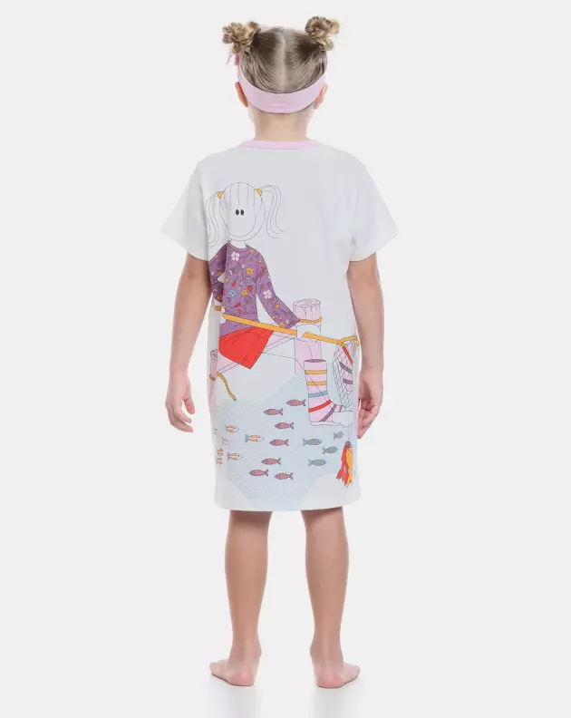 Camisão manga curta                 