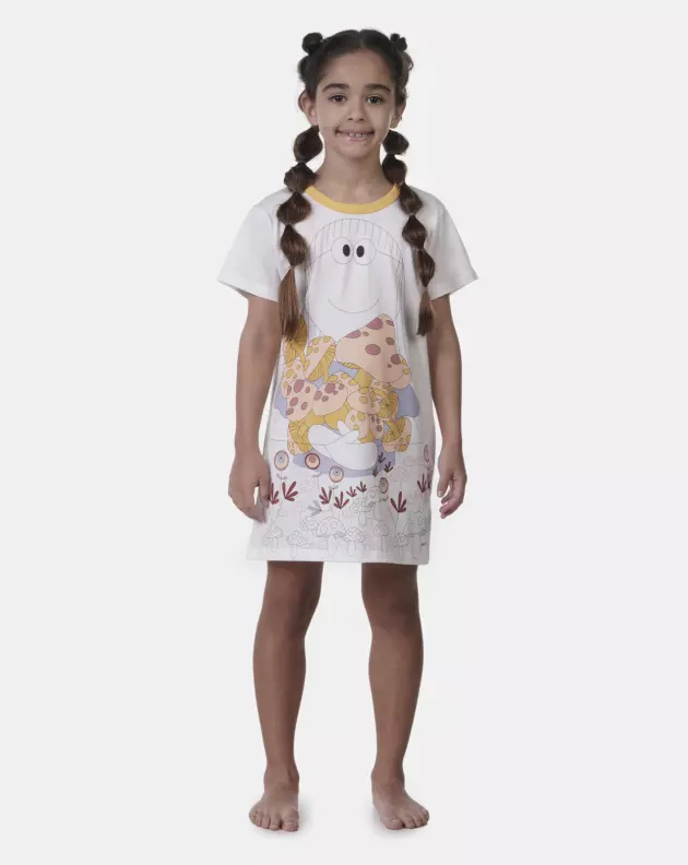 Camisão manga curta 