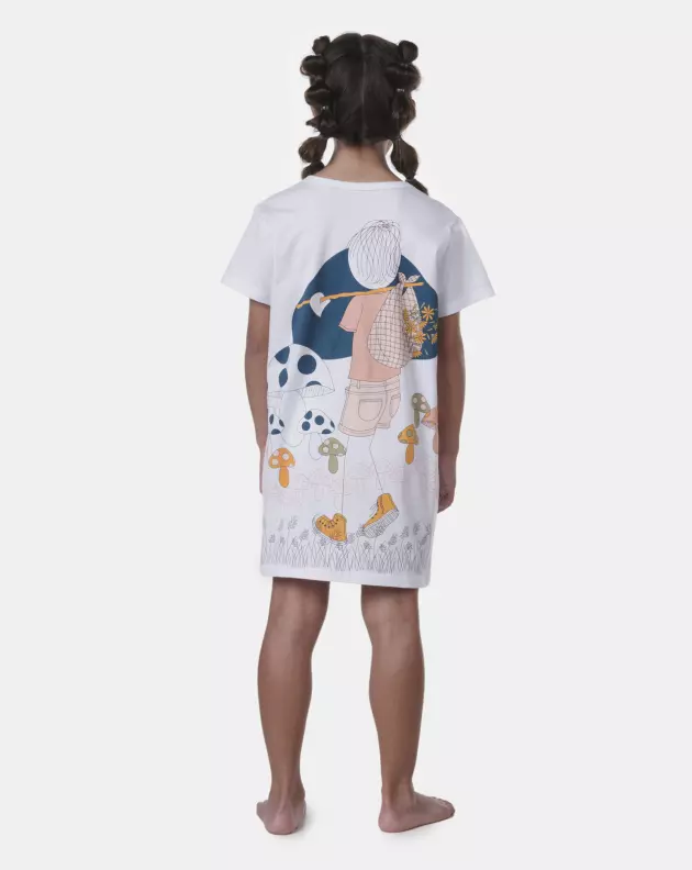 Camisão manga curta              
