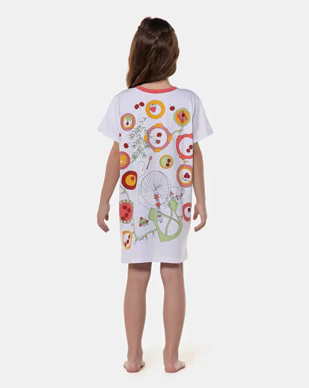 Camisão manga curta    