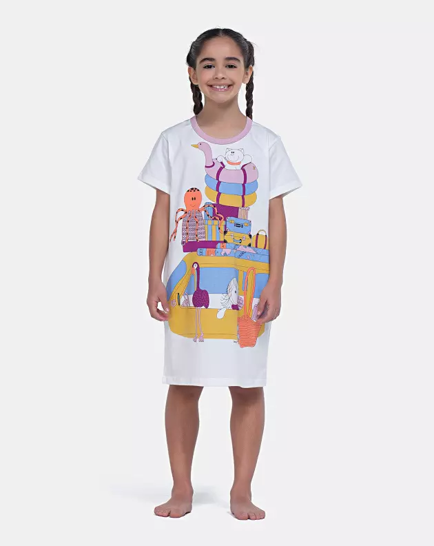 Camisão Manga Curta