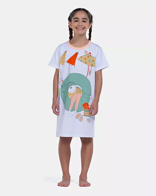 Camisão Manga Curta