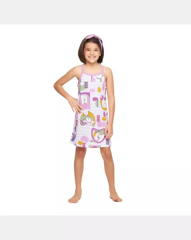 Camisola Feminino Kids Alça