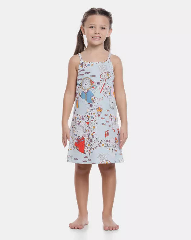 Camisola Feminina Kids Alça