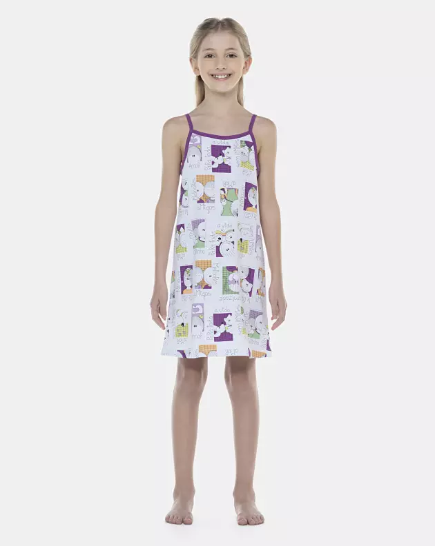 Camisola Feminina Kids Alça