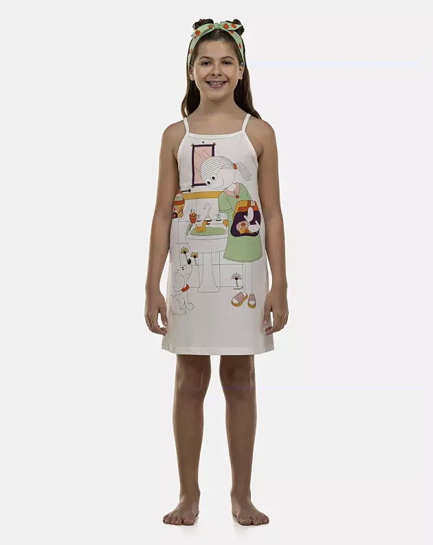 Camisola Feminina Kids Alça
