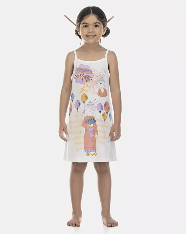 Camisola Feminina Kids Alça