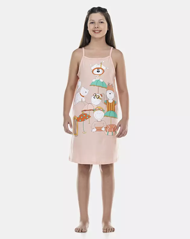Camisola Feminina Kids Alça