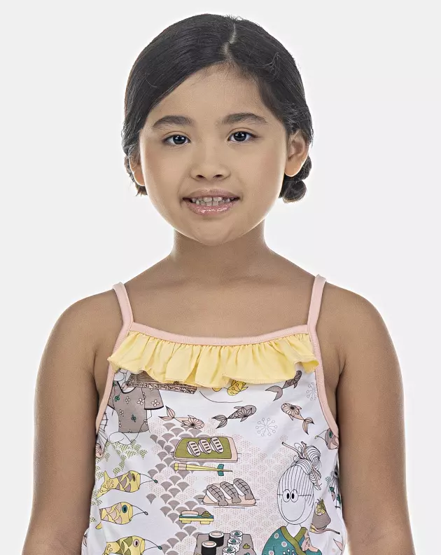 Macacão Feminino Kids Alça