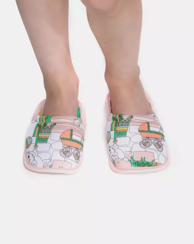 PANTUFA FECHADA INFANTIL - 5 A 12 ANOS 