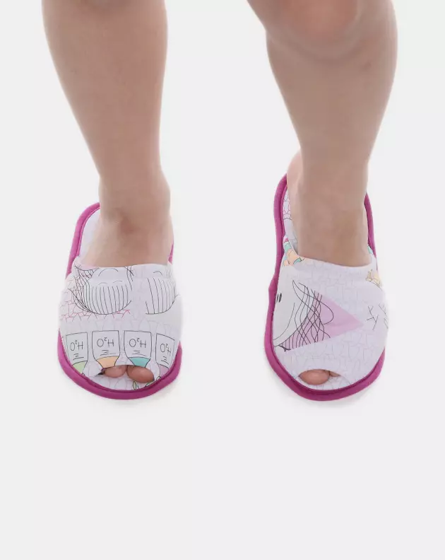 Pantufa Com Abertura Infantil - 5 a 12 anos