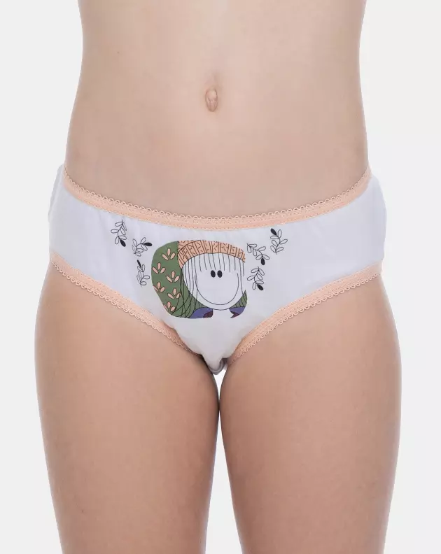 Kit Calcinha Sonhart Infantil  Estampada 3 Peças