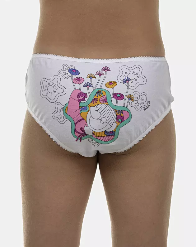 Kit Calcinha Feminino Kids