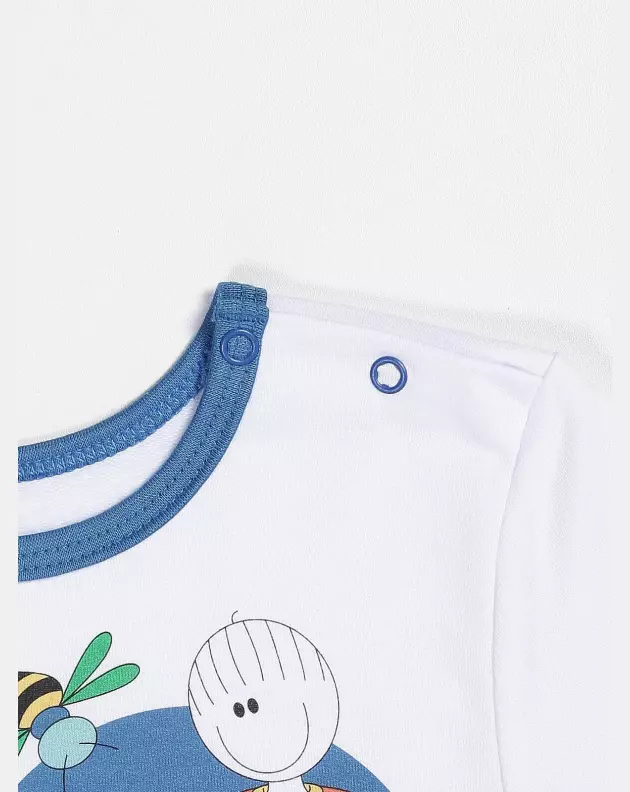 Conjunto Masculino Baby Manga Longa e Calça Moletinho