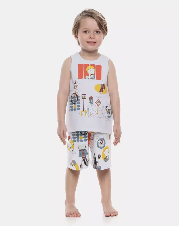 Pijama Regata e Bermuda