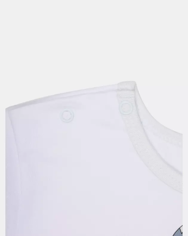 Pijama Masculino Baby Manga Curta e Bermuda