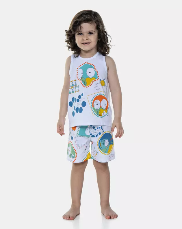 Pijama Regata e Bermuda