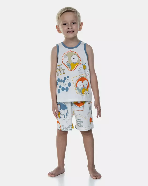 Pijama Regata e Bermuda