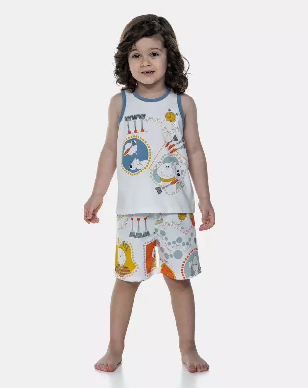 Pijama Regata e Bermuda
