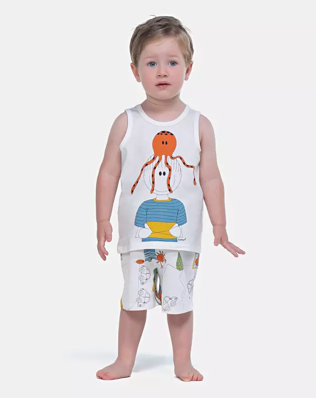 Pijama Regata e Bermuda