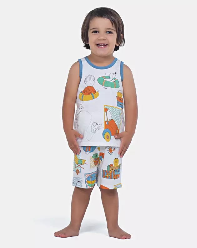 Pijama Regata e Bermuda