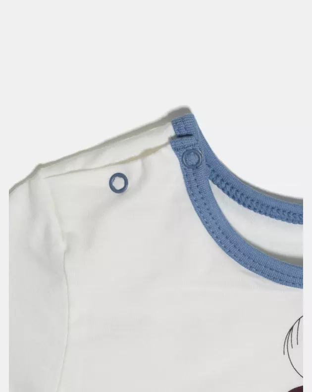 Pijama Masculino Baby Manga Curta e Bermuda