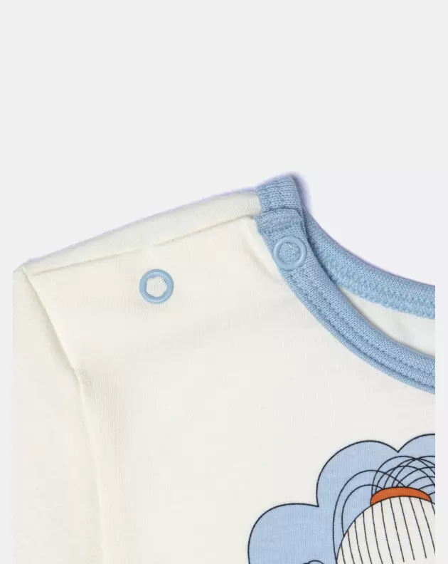 Pijama Masculino Baby Manga Curta e Bermuda