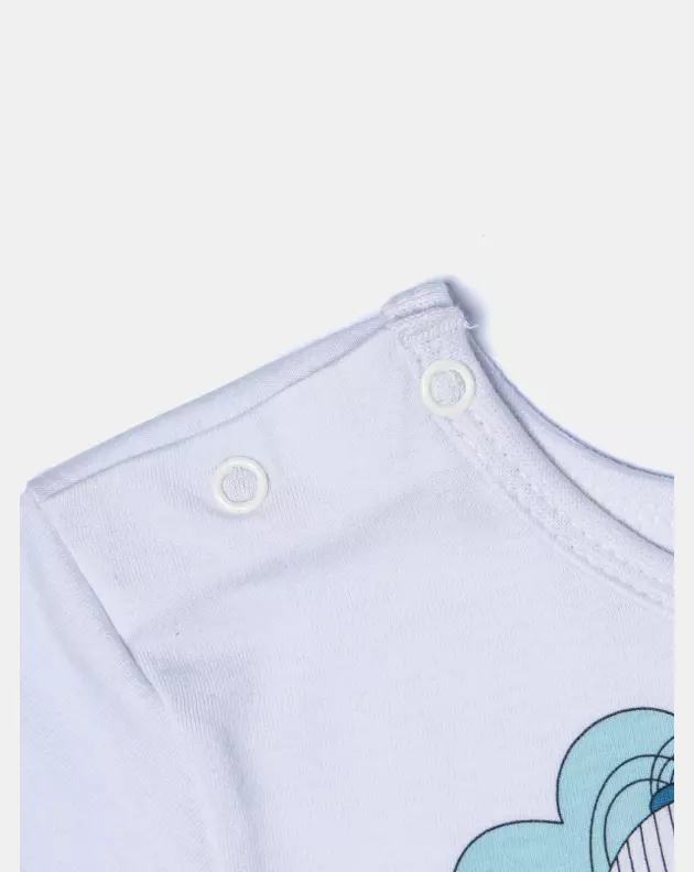 Pijama Masculino Baby Manga Curta e Calça