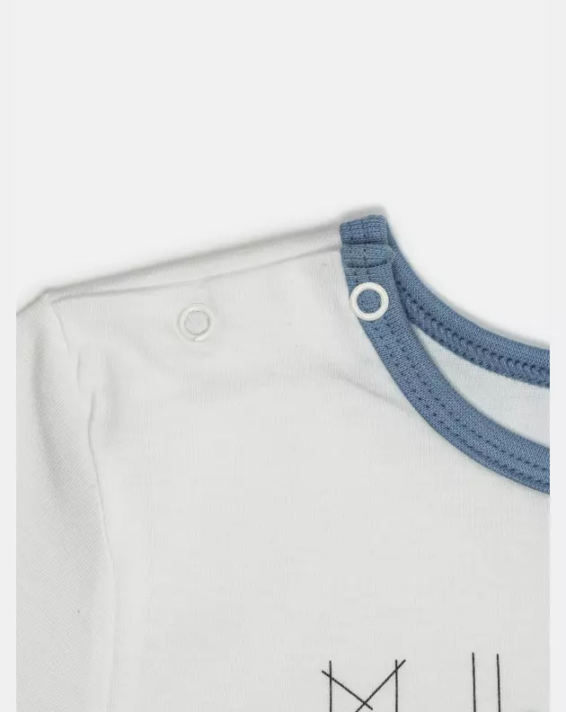 Pijama Masculino Baby Manga Curta e Bermuda