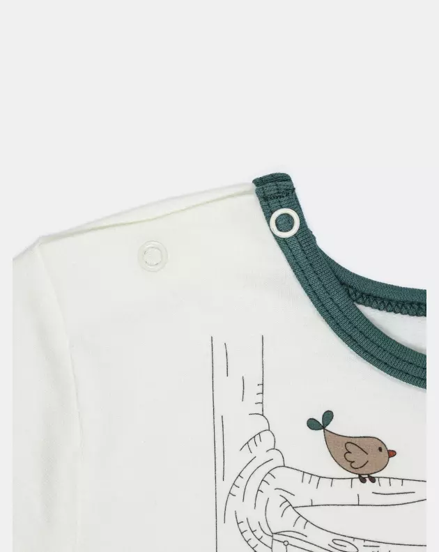Pijama Masculino Baby Manga Longa e Calça Moletinho