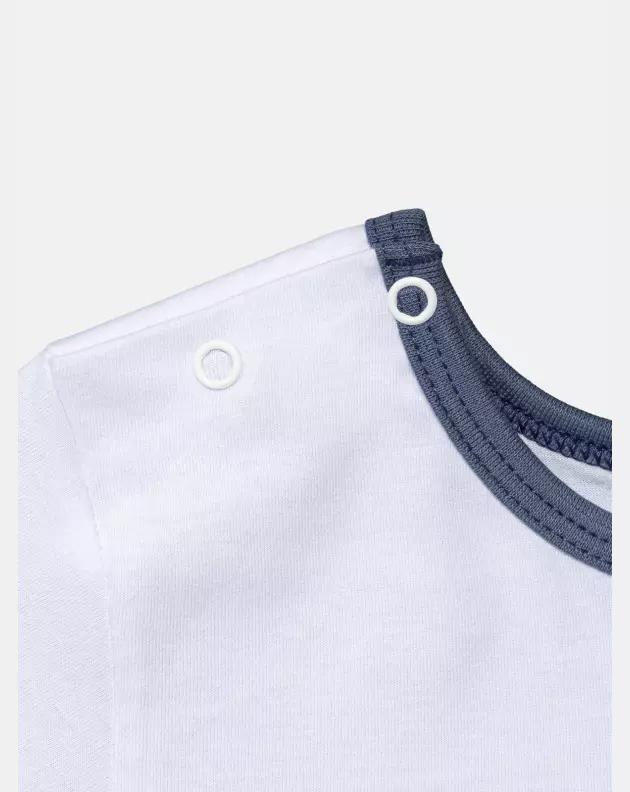 Pijama Masculino Baby Manga Curta e Bermuda