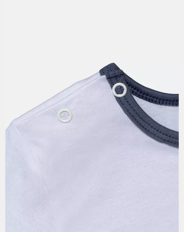 Pijama Masculino Baby Manga Curta e Calça