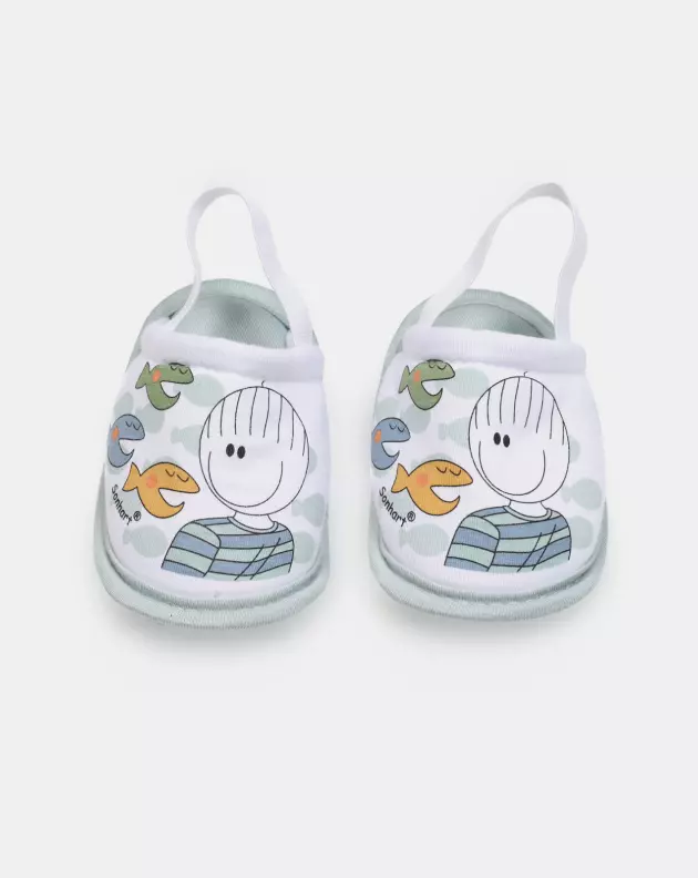Pantufa fechada infantil - 1 a 4 anos       