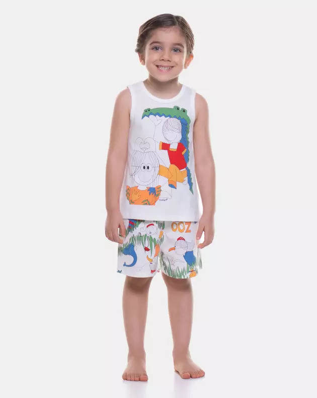 Pijama regata e short